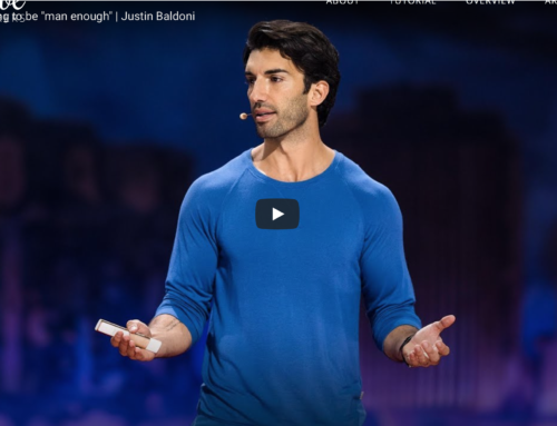 Video: Lecture, Why I’m done trying to be “man enough” – Justin Baldoni